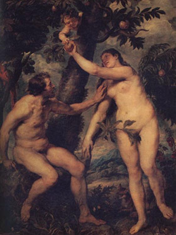 Peter Paul Rubens The Fall of Man (mk01) oil painting image